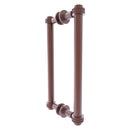 Contemporary Back to Back Shower Door Pull with Dotted Accents