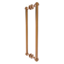 Contemporary Back to Back Shower Door Pull with Dotted Accents