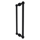 Contemporary Back to Back Shower Door Pull with Dotted Accents