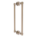 Contemporary Back to Back Shower Door Pull