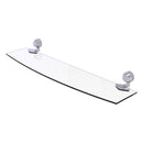 Venus Collection Glass Shelf with Dotted Accents