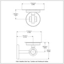 Porte-gobelet et brosses 脿 dents de collection Satellite Orbit Two