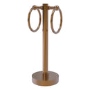 Vanity Top 2 Towel Ring Guest Towel Valet