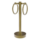 Vanity Top 2 Towel Ring Guest Towel Valet