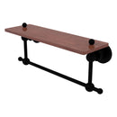Astor Place 脡tag猫re en bois de ip solide avec barre  serviettes int茅gr茅e