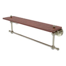 Astor Place 脡tag猫re en bois de ip solide avec barre  serviettes int茅gr茅e