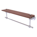 Astor Place 脡tag猫re en bois de ip solide avec barre  serviettes int茅gr茅e