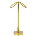 Vanity Top 2 Towel Ring Guest Towel Valet