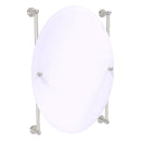 Carolina Miroir ovale mont sur rail sans cadre