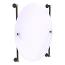 Carolina Miroir ovale mont sur rail sans cadre