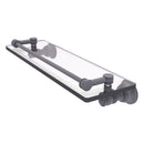Carolina Collection Glass Shelf with Gallery Rail