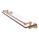 Carolina Collection Glass Shelf with Gallery Rail