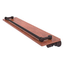 Carolina Collection Wood Shelf with Gallery Rail