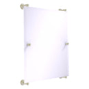 Carolina Miroir rectangulaire sans cadre mont sur rail