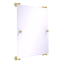Carolina Miroir rectangulaire sans cadre mont sur rail