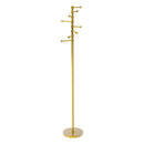 Freestanding Coat Rack with Eight Pivoting Pegs