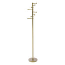 Freestanding Coat Rack with Eight Pivoting Pegs