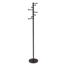 Freestanding Coat Rack with Eight Pivoting Pegs