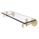 Clearview Collection Glass Shelf with Twisted Accents