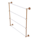 Clearview Collection 4 Tier Ladder Towel Bar with Grooved Accents