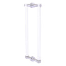 Clearview Collection Back to Back Shower Door Pull with Dotted Accents
