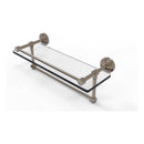 Dottingham 脡tag猫re en verre avec rail de galerie et barre  serviettes