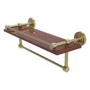Dottingham 脡tag猫re en bois ip avec rail de galerie et barre  serviettes