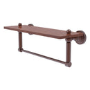 Dottingham 脡tag猫re en bois de ip solide avec barre  serviettes int茅gr茅e