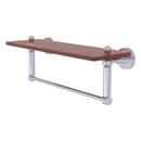 Dottingham 脡tag猫re en bois de ip solide avec barre  serviettes int茅gr茅e