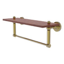 Dottingham 脡tag猫re en bois de ip solide avec barre  serviettes int茅gr茅e