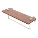 Dottingham 脡tag猫re en bois de ip solide avec barre  serviettes int茅gr茅e