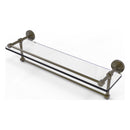 Dottingham 脡tag猫re en verre avec rail de galerie et barre  serviettes