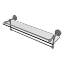 Dottingham 脡tag猫re en verre avec rail de galerie et barre  serviettes