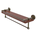 Dottingham 脡tag猫re en bois ip avec rail de galerie et barre  serviettes