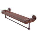 Dottingham 脡tag猫re en bois ip avec rail de galerie et barre  serviettes