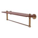 Dottingham 脡tag猫re en bois de ip solide avec barre  serviettes int茅gr茅e