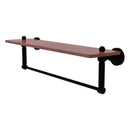 Dottingham 脡tag猫re en bois de ip solide avec barre  serviettes int茅gr茅e
