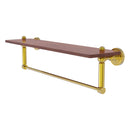 Dottingham 脡tag猫re en bois de ip solide avec barre  serviettes int茅gr茅e