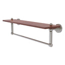 Dottingham 脡tag猫re en bois de ip solide avec barre  serviettes int茅gr茅e