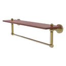 Dottingham 脡tag猫re en bois de ip solide avec barre  serviettes int茅gr茅e