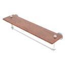 Dottingham 脡tag猫re en bois de ip solide avec barre  serviettes int茅gr茅e