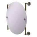 Dottingham Miroir rond sans cadre mont sur rail