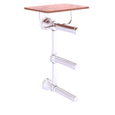 Dottingham Porte-papier de toilette  3 rouleaux avec 茅tag猫re en bois