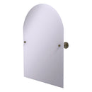 Miroir arqu茅 inclinable sans cadre avec bord biseaut茅
