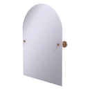 Miroir arqu茅 inclinable sans cadre avec bord biseaut茅