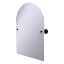 Miroir arqu茅 inclinable sans cadre avec bord biseaut茅