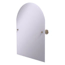 Miroir arqu茅 inclinable sans cadre avec bord biseaut茅