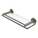 Fresno 脡tag猫re en verre avec rail de protection