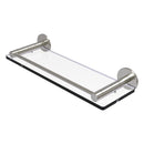 Fresno 脡tag猫re en verre avec rail de protection