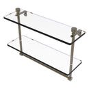 Foxtrot Etag篓篓re en verre 篓陇 deux niveaux avec barre 篓陇 serviettes int篓娄gr篓娄e
